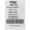 Hillman Traditional Key Mailbox Key Blank 1646 Single For USPS Locks, 10PK 86752